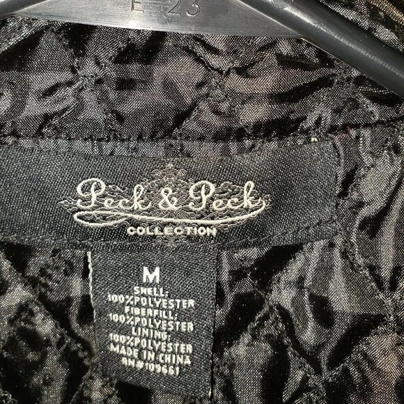 Ladies PECK & PECK COLLECTION Quilted Animal Print Jacket - M - Picture 4 of 4